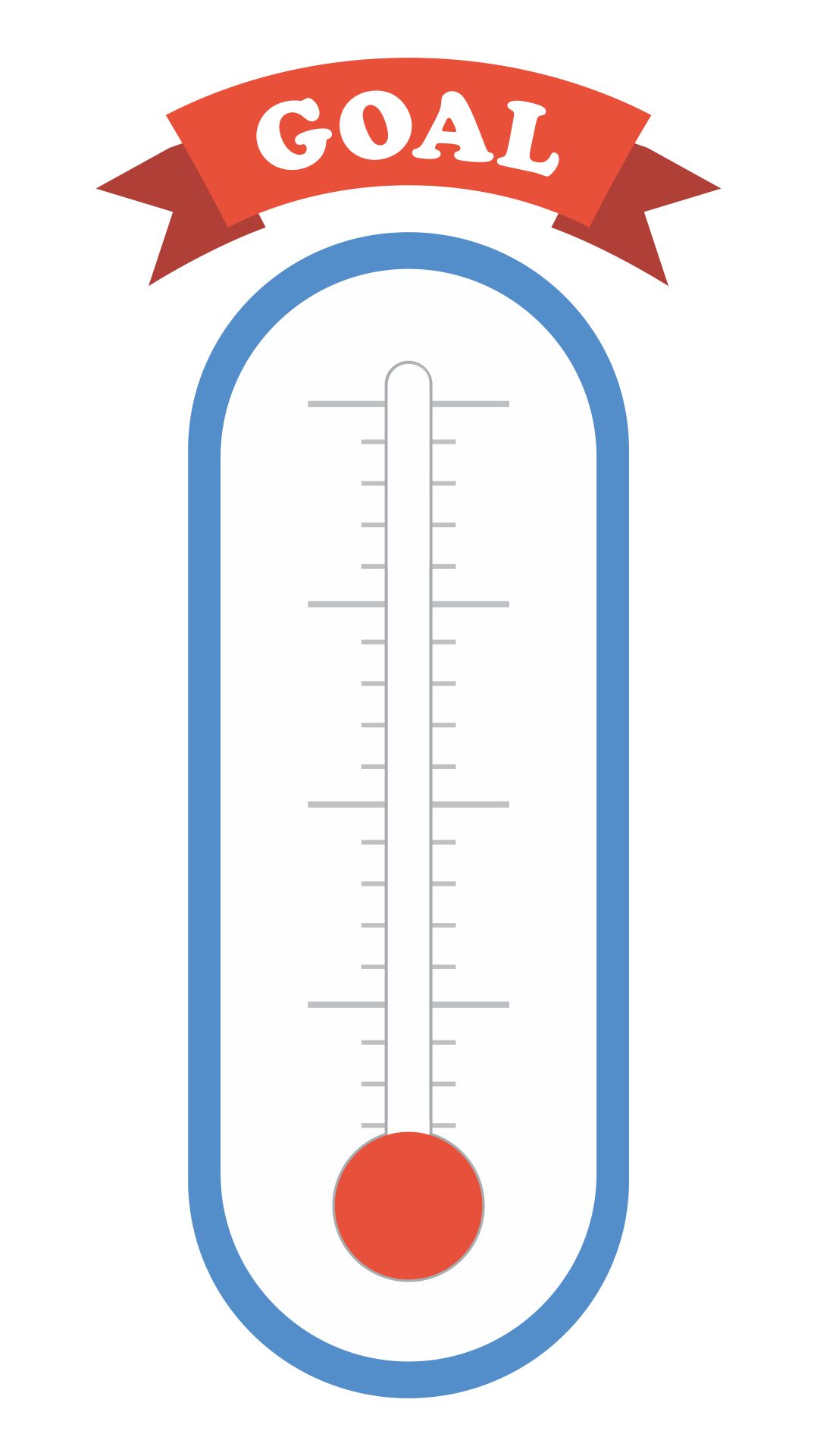 10 Best Printable Blank Thermometer PDF for Free at Printablee