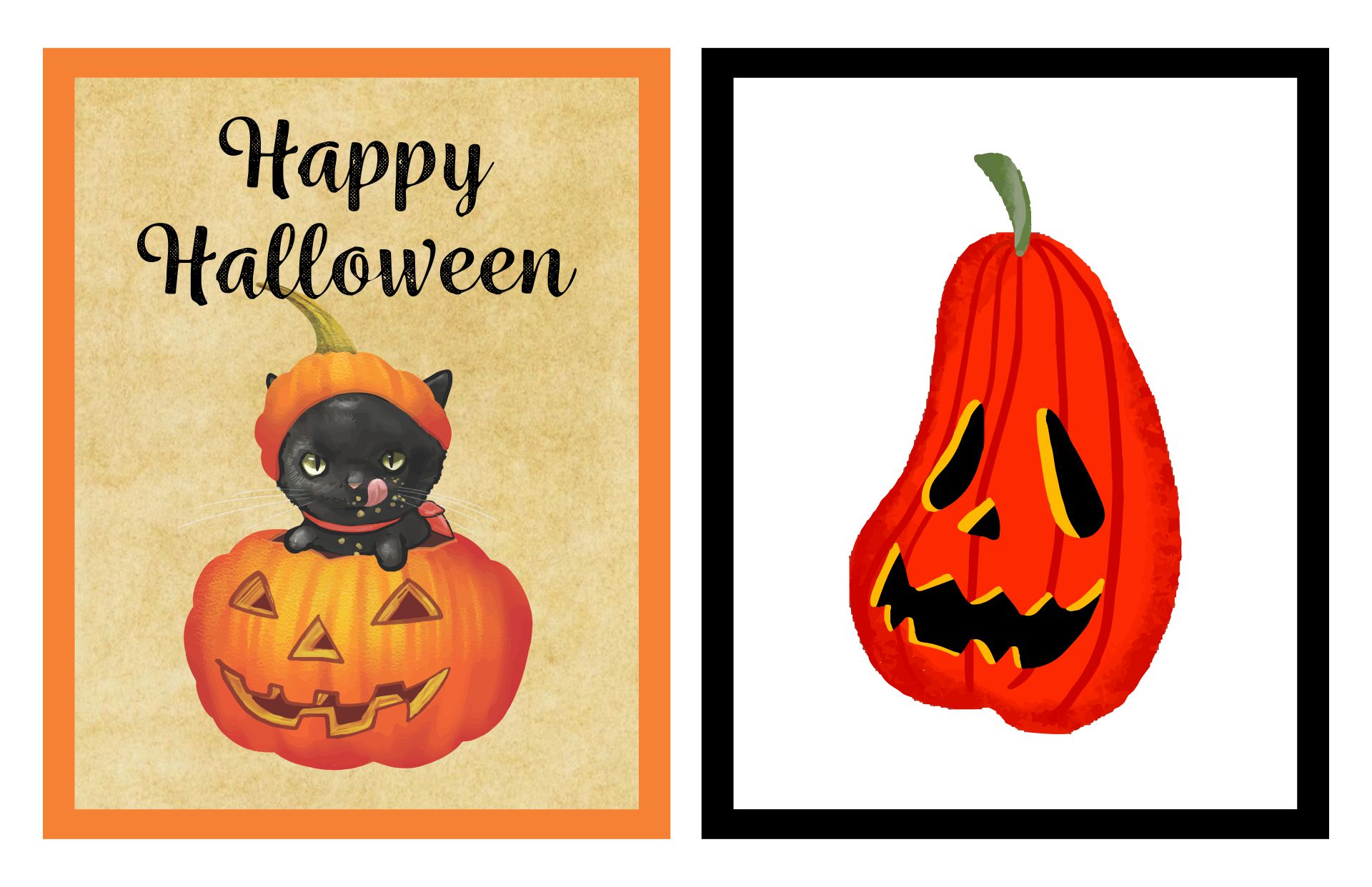 Halloween Printable Cards