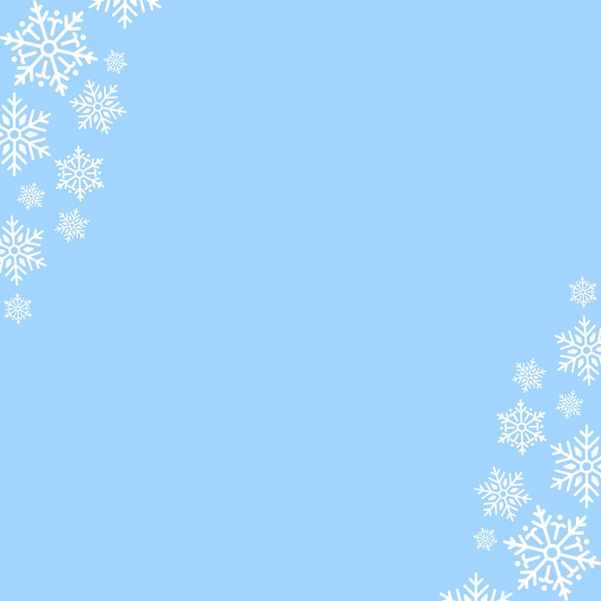 Free Printable Snowflake Border - Customize and Print