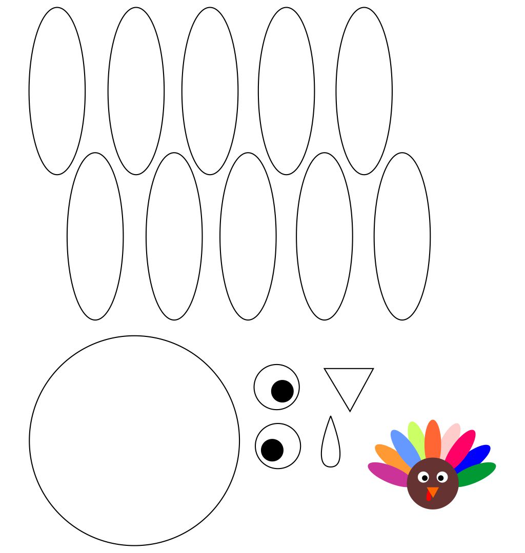 10 Best Printable Thanksgiving Arts And Crafts PDF for Free at Printablee
