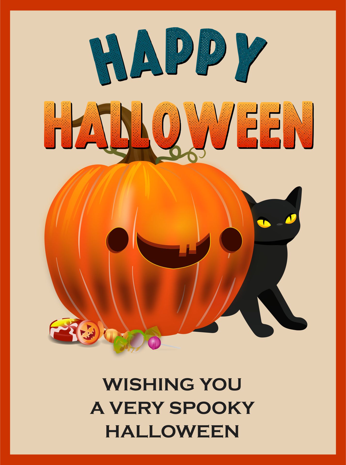Free Halloween Birthday Cards Printable