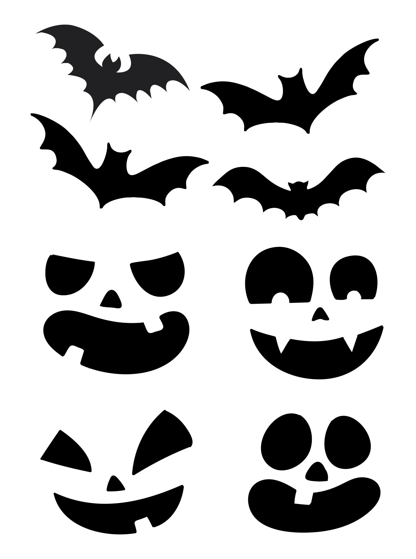 Free Printable Halloween Cut Outs