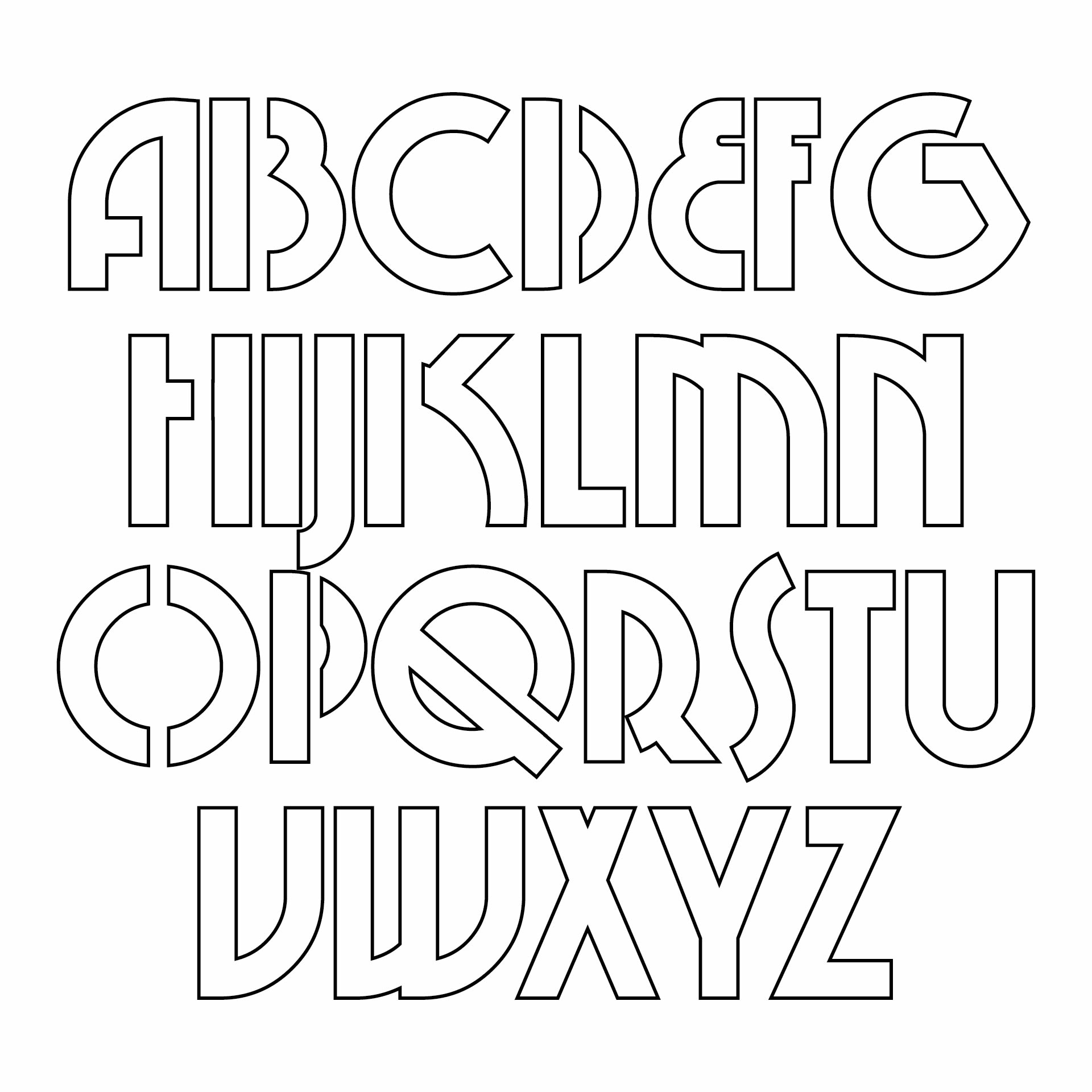 10 Best Free Printable Cut Out Letters - printablee.com