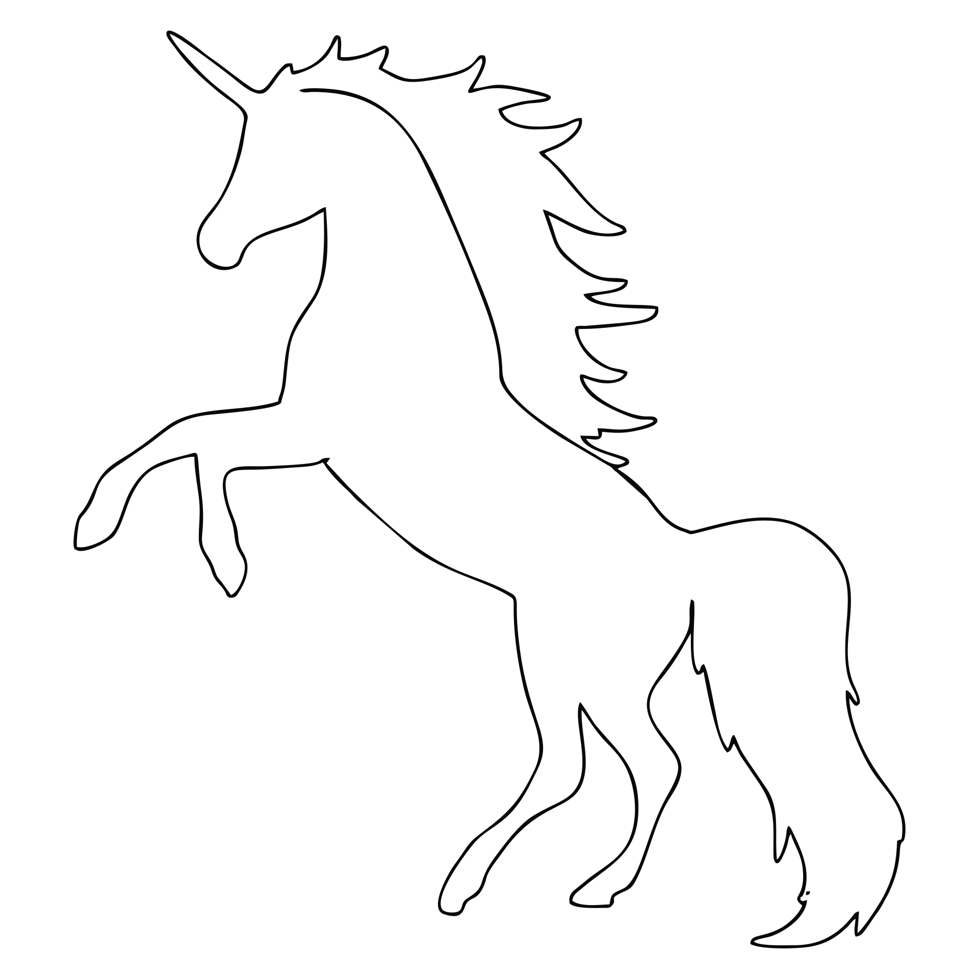 printable-stencil-unicorn-template
