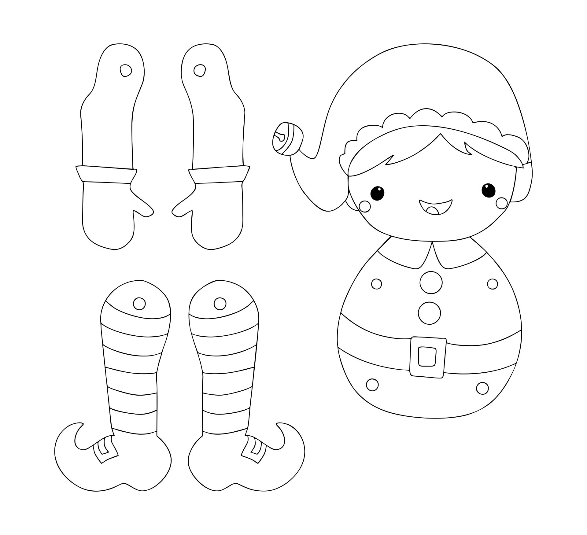 Elves Printable