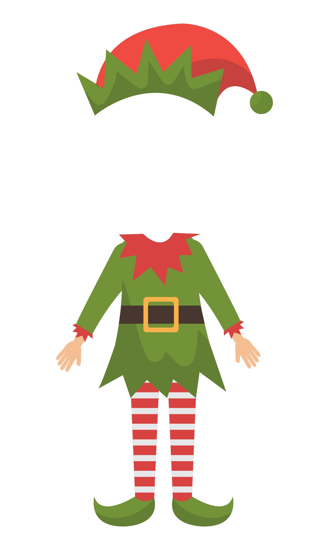 Elf Christmas Templates 20 Free PDF Printables Printablee