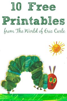 Eric Carle Very Hungry Caterpillar Printables