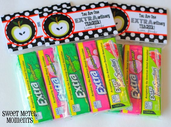 Extra Gum Teacher Appreciation Printables