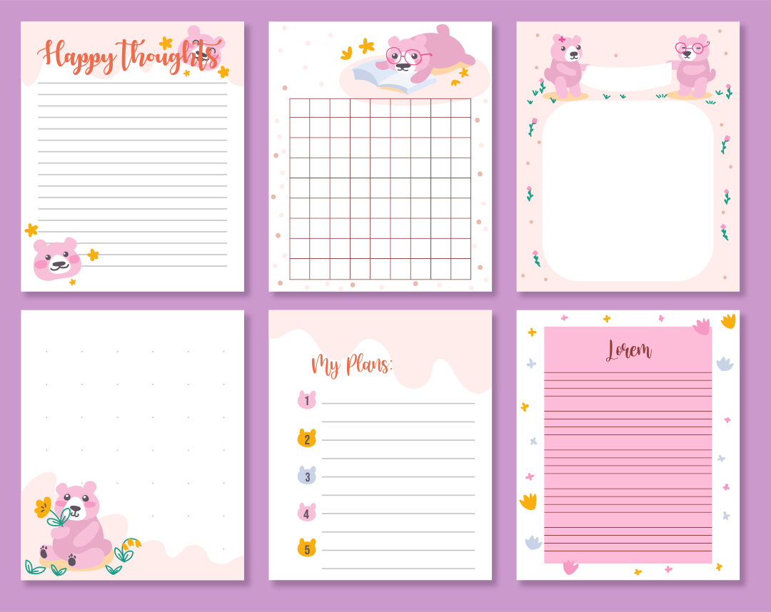 Free Scrapbook Templates For Microsoft Word Printable Templates