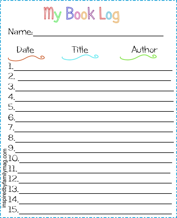 Printable Elementary Book Report Forms