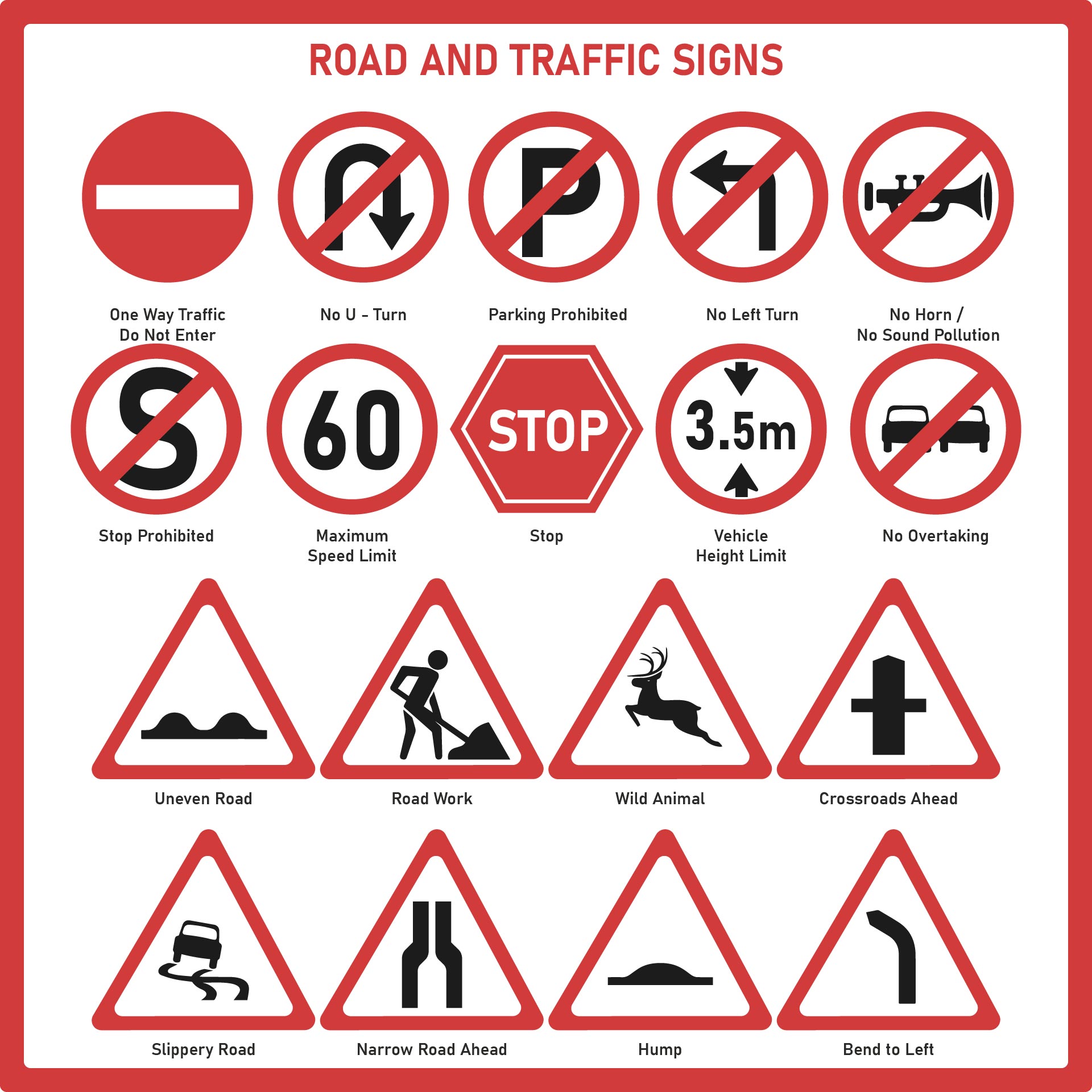 10 Best Road Sign Practice Test Printable | Free Hot Nude Porn Pic Gallery