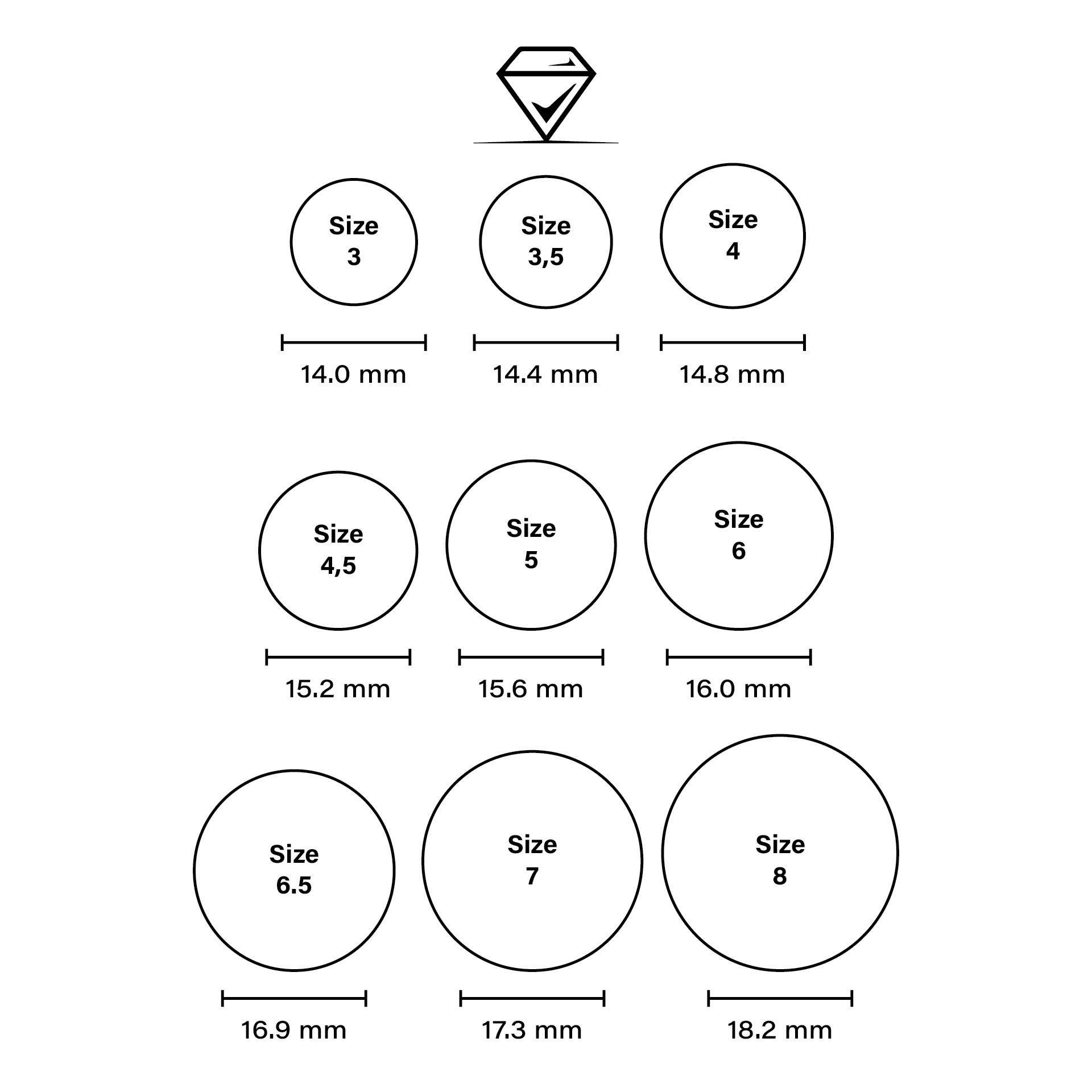 Printable Mens Ring Size Chart