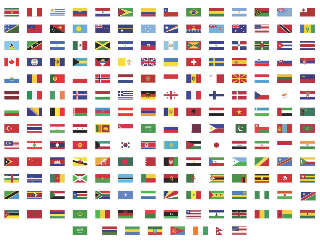 Flags Of The World Printable Free