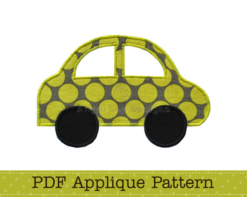 Car Applique Pattern