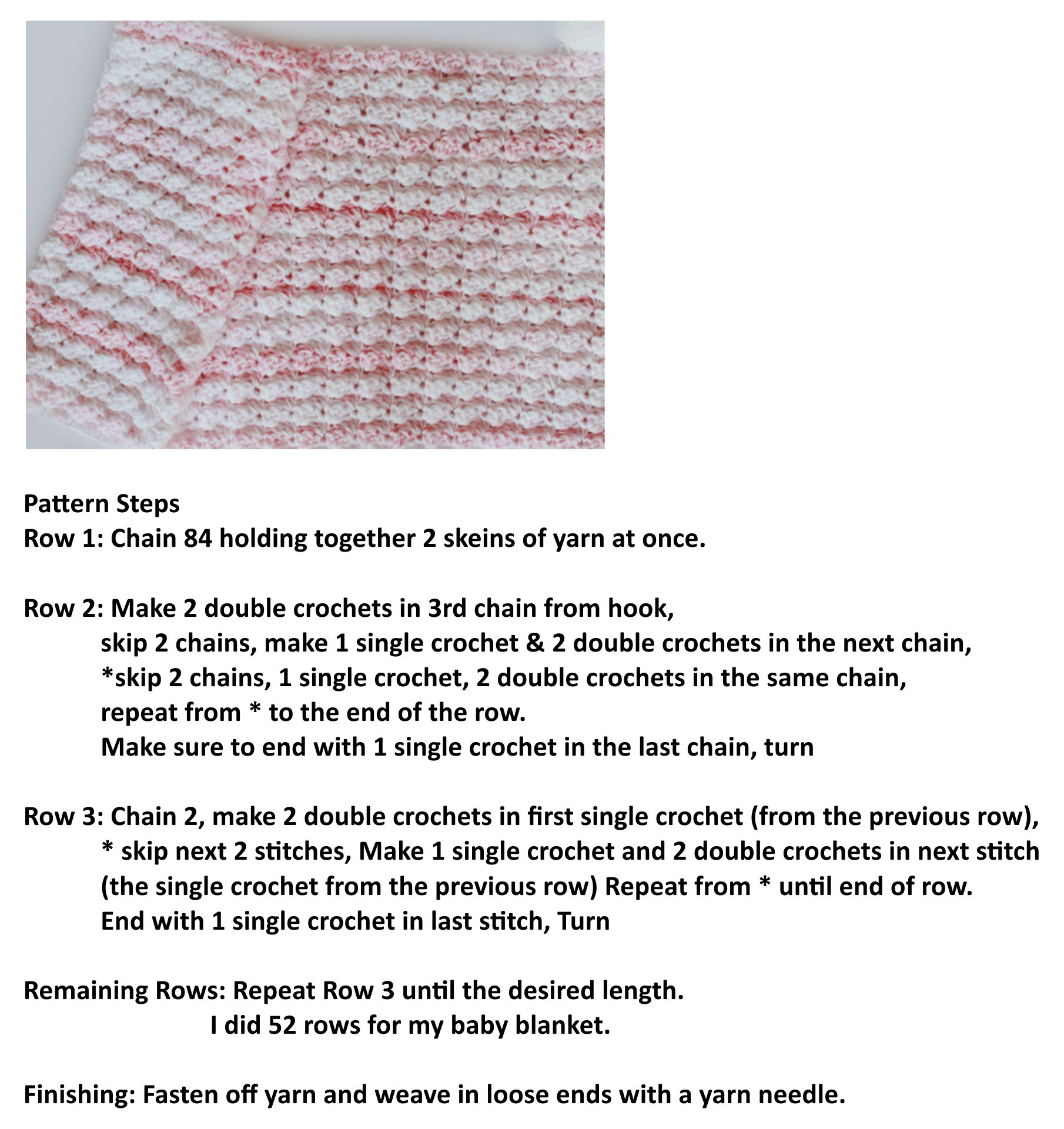 10 Best Free Printable Baby Crochet Patterns Printablee
