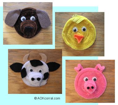 Easy Farm Animal Crafts