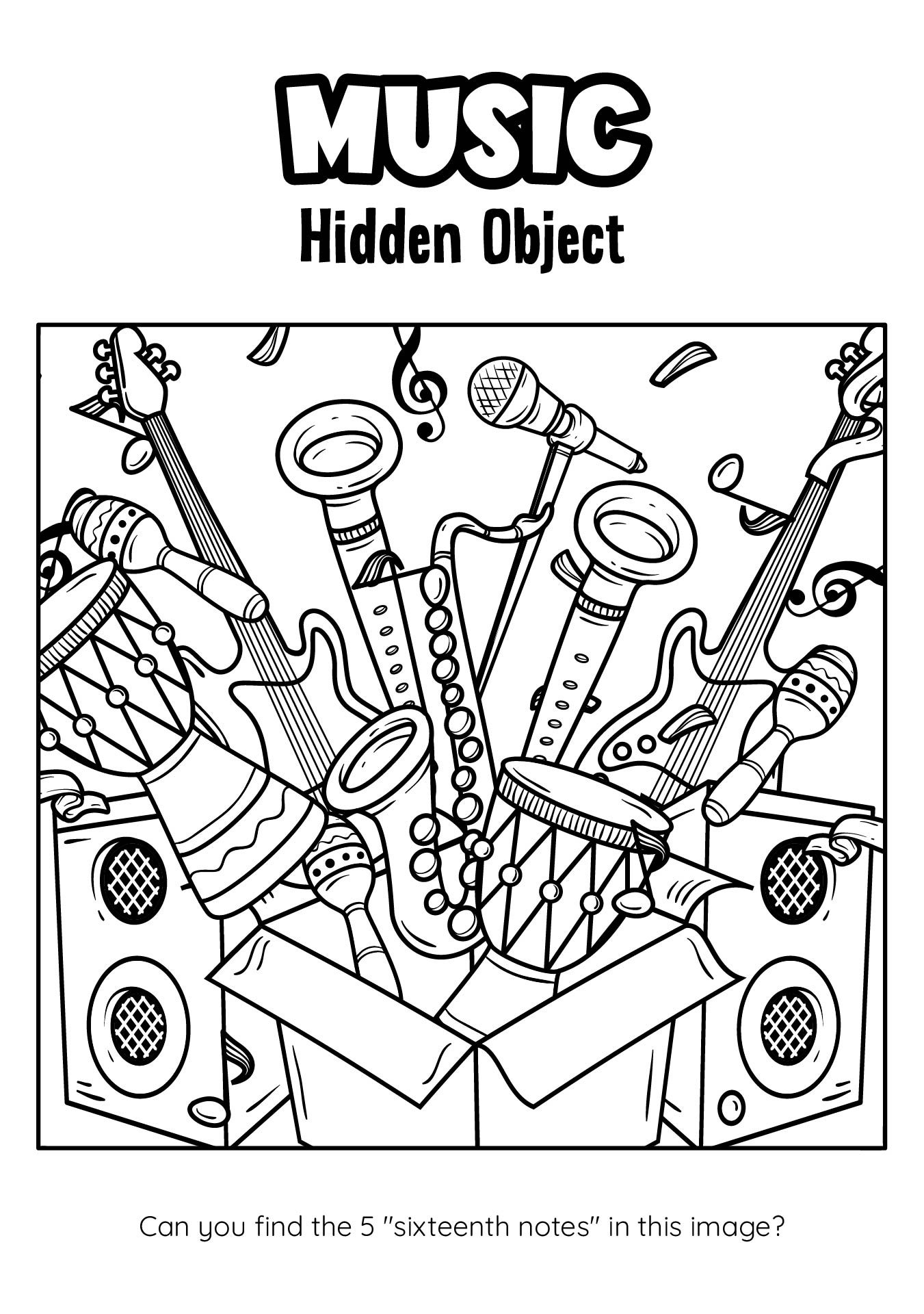 5 Best Free Printable Hidden Objects Highlights PDF For Free At Printablee