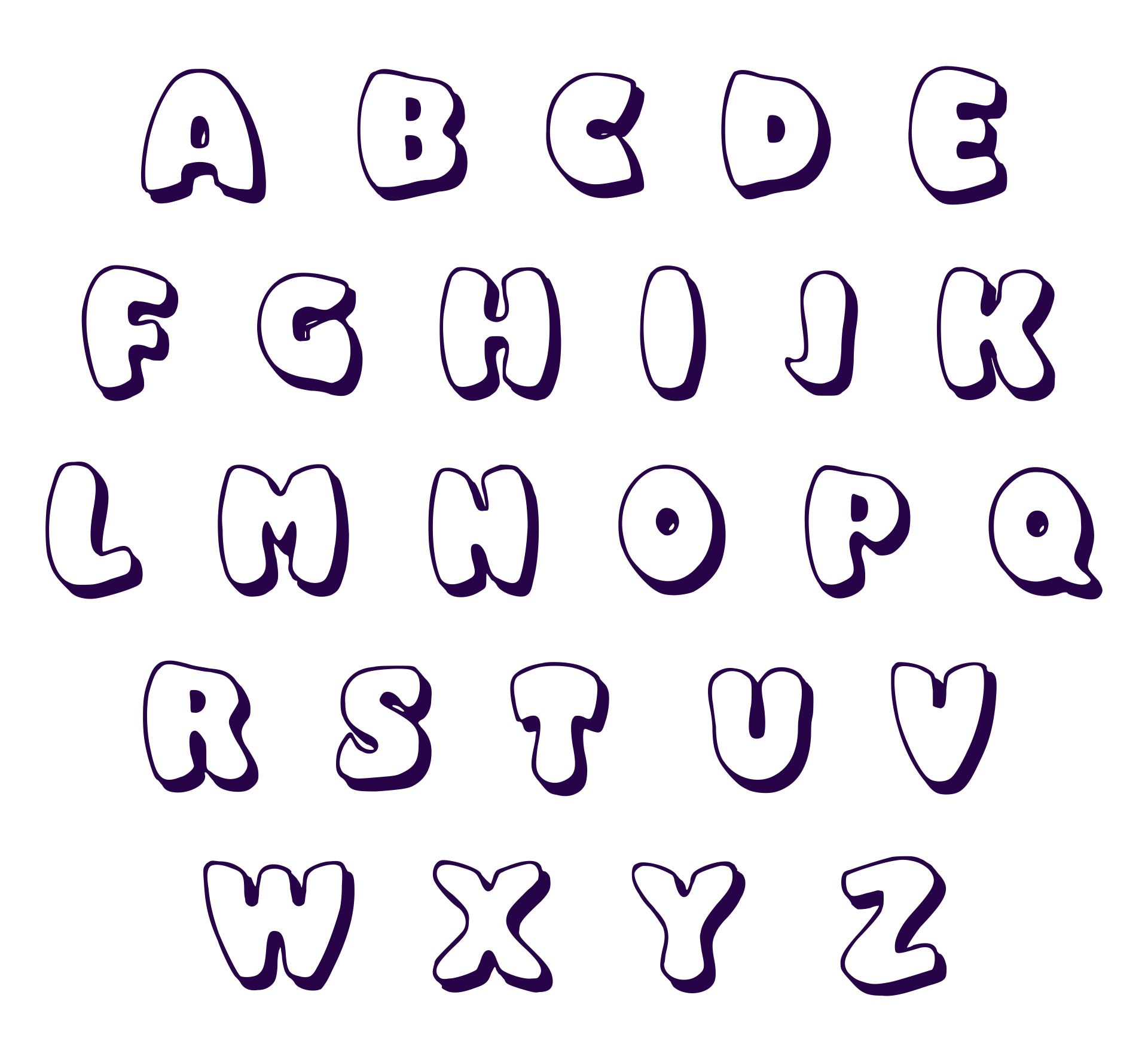 10 Best Font Styles Alphabet Printable Printablee
