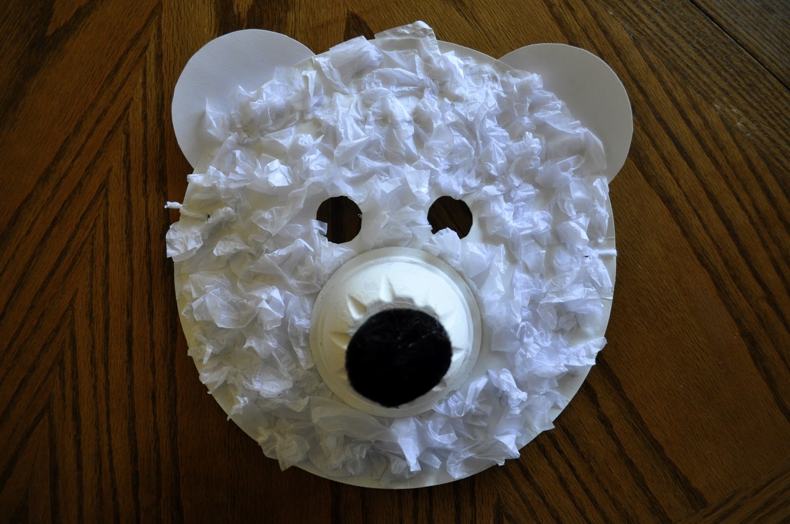 Polar Bear Mask Craft