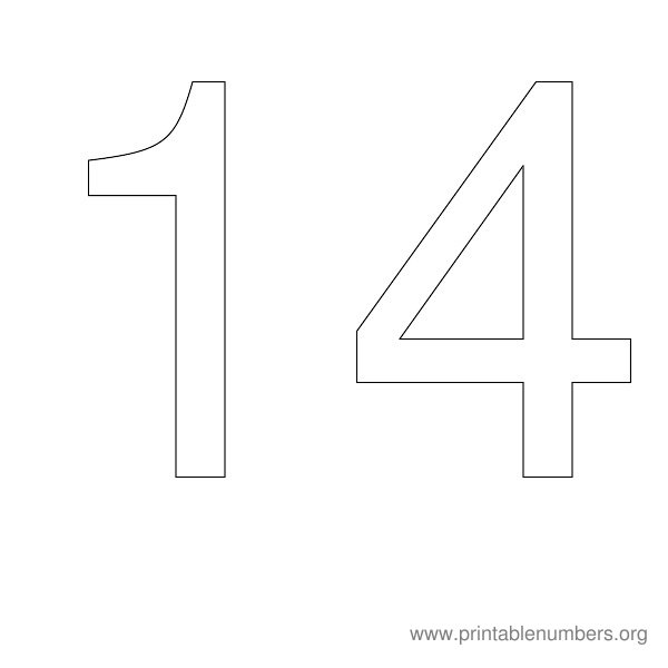 Number Printable Images Gallery Category Page 15 - printablee.com