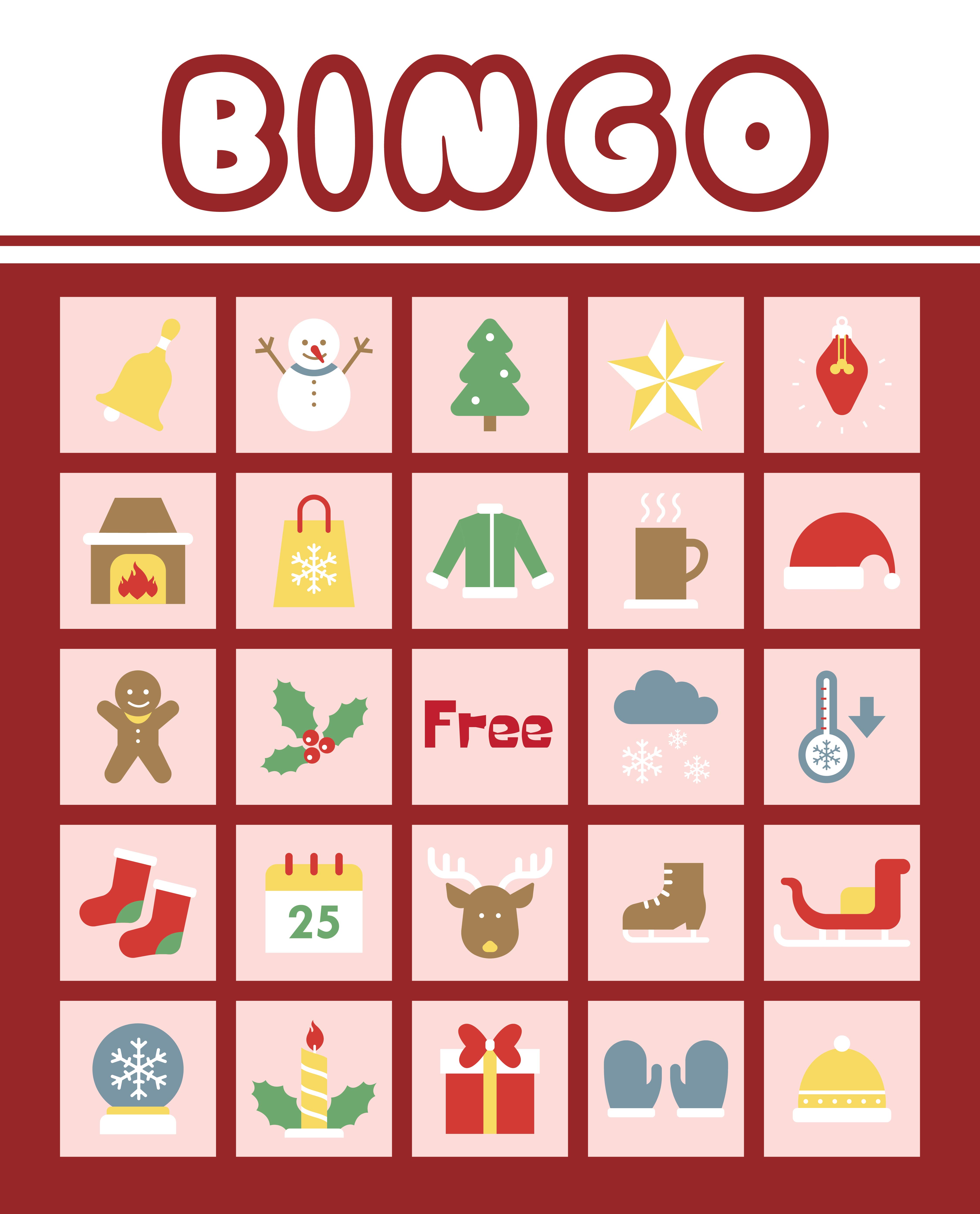 Christian Christmas Bingo 6 Free PDF Printables Printablee