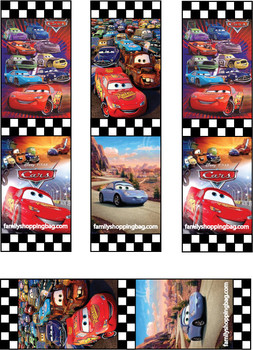 Printable Cars Bookmarks