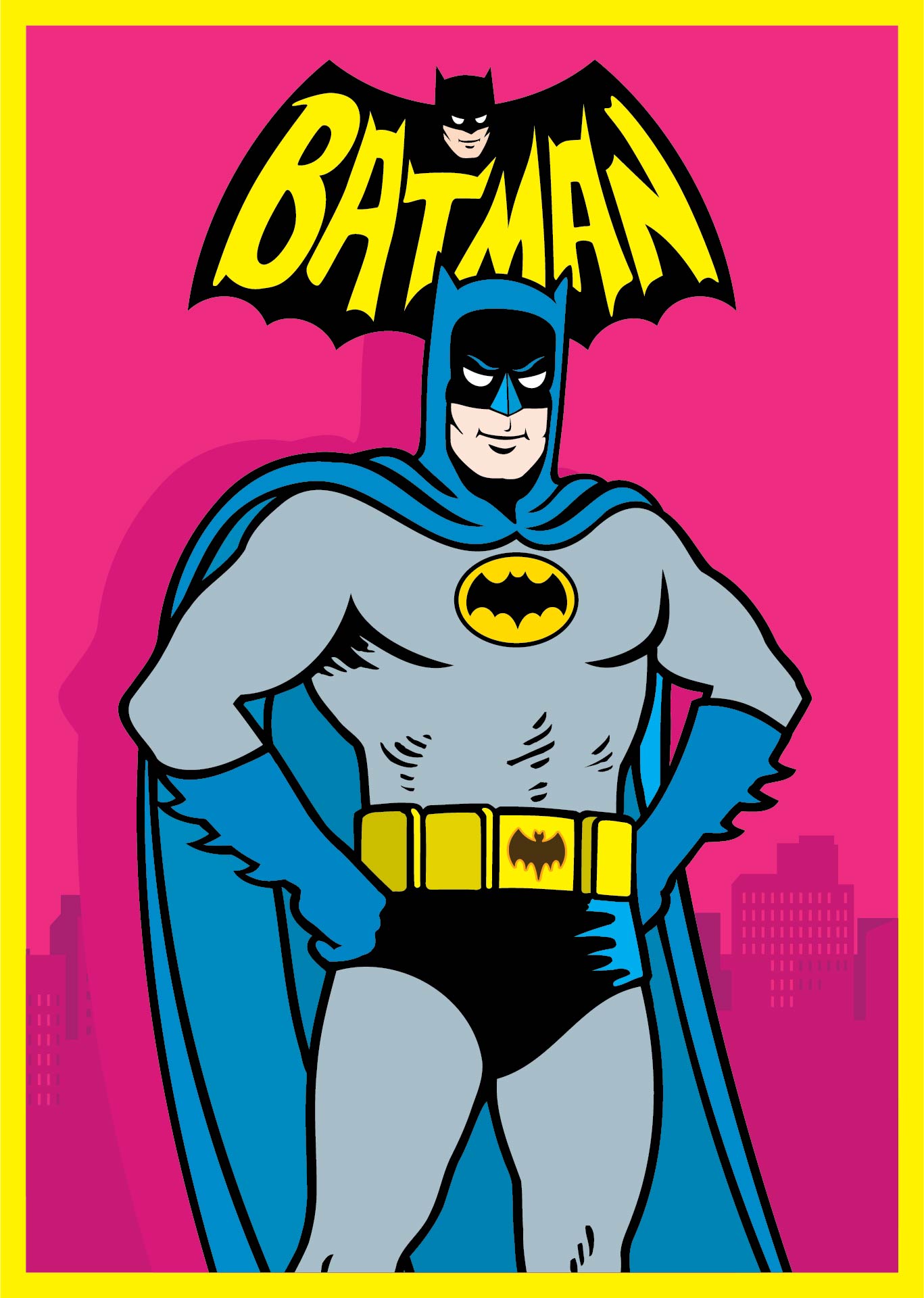 Mego Removable Cowl Batman