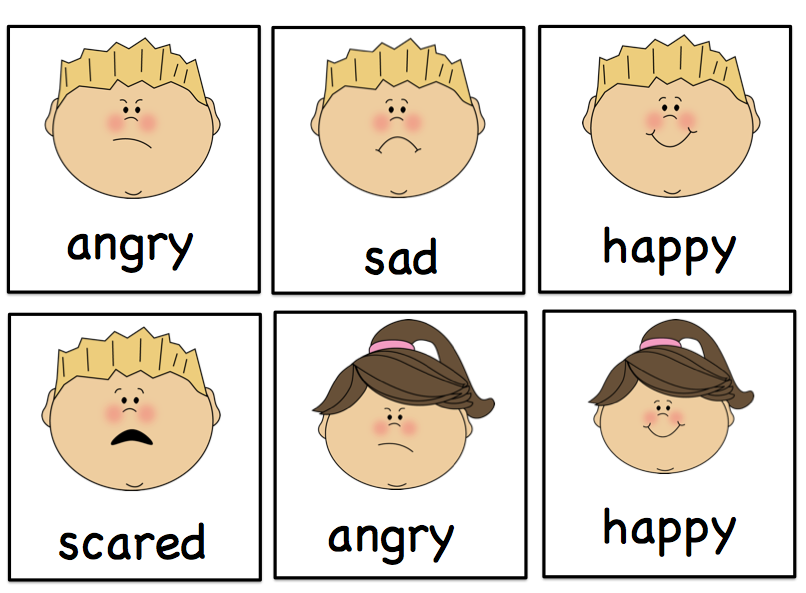 5 Best Images of Preschool Printables Emotions Feelings - Printable ...