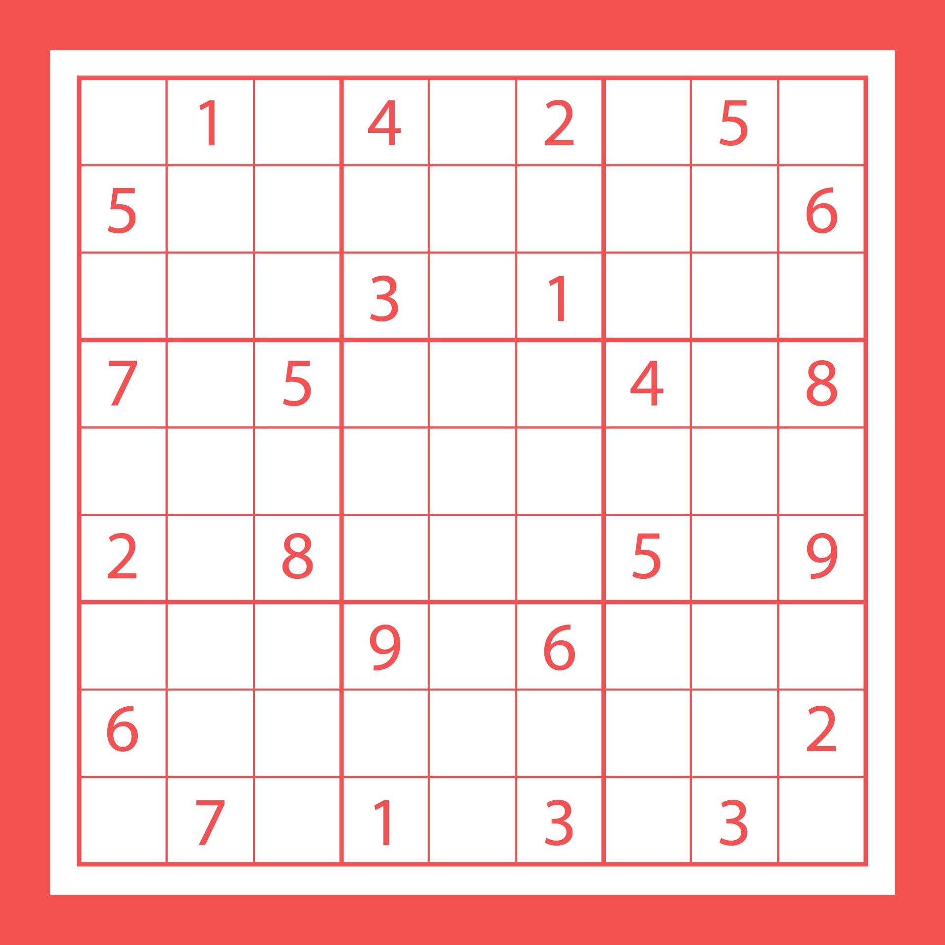 free printable number sudoku puzzles for kids