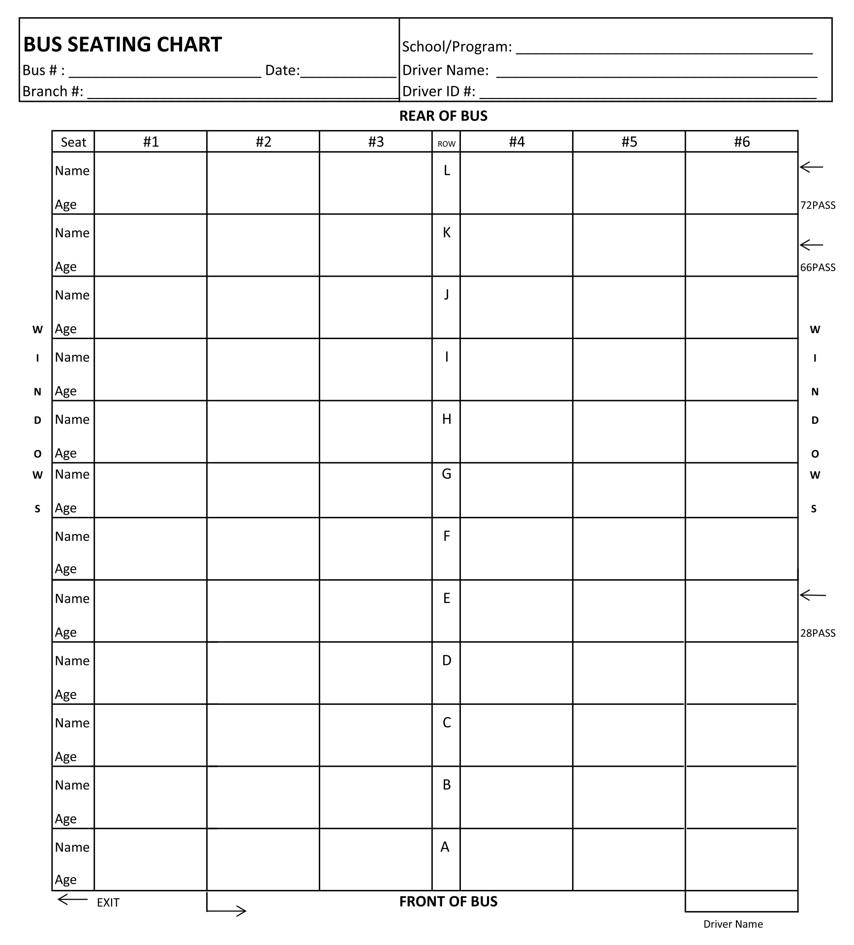 10 Best Printable School Bus Diagram PDF For Free At Printablee