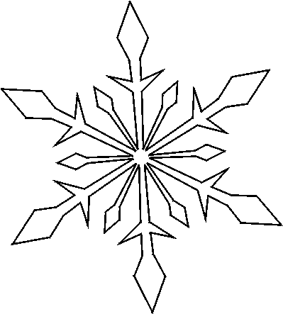 7 Best Images of Elsa Snowflake Stencil Printable - Frozen Snowflake ...