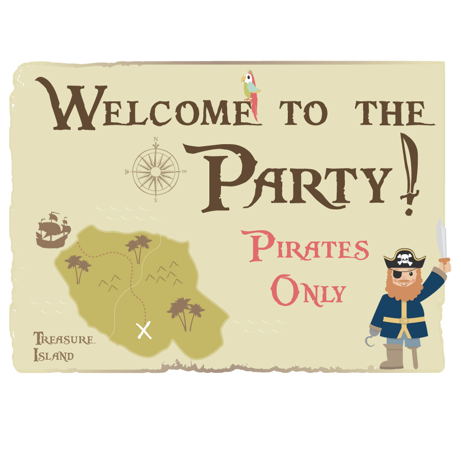 Printable Pirate Signs