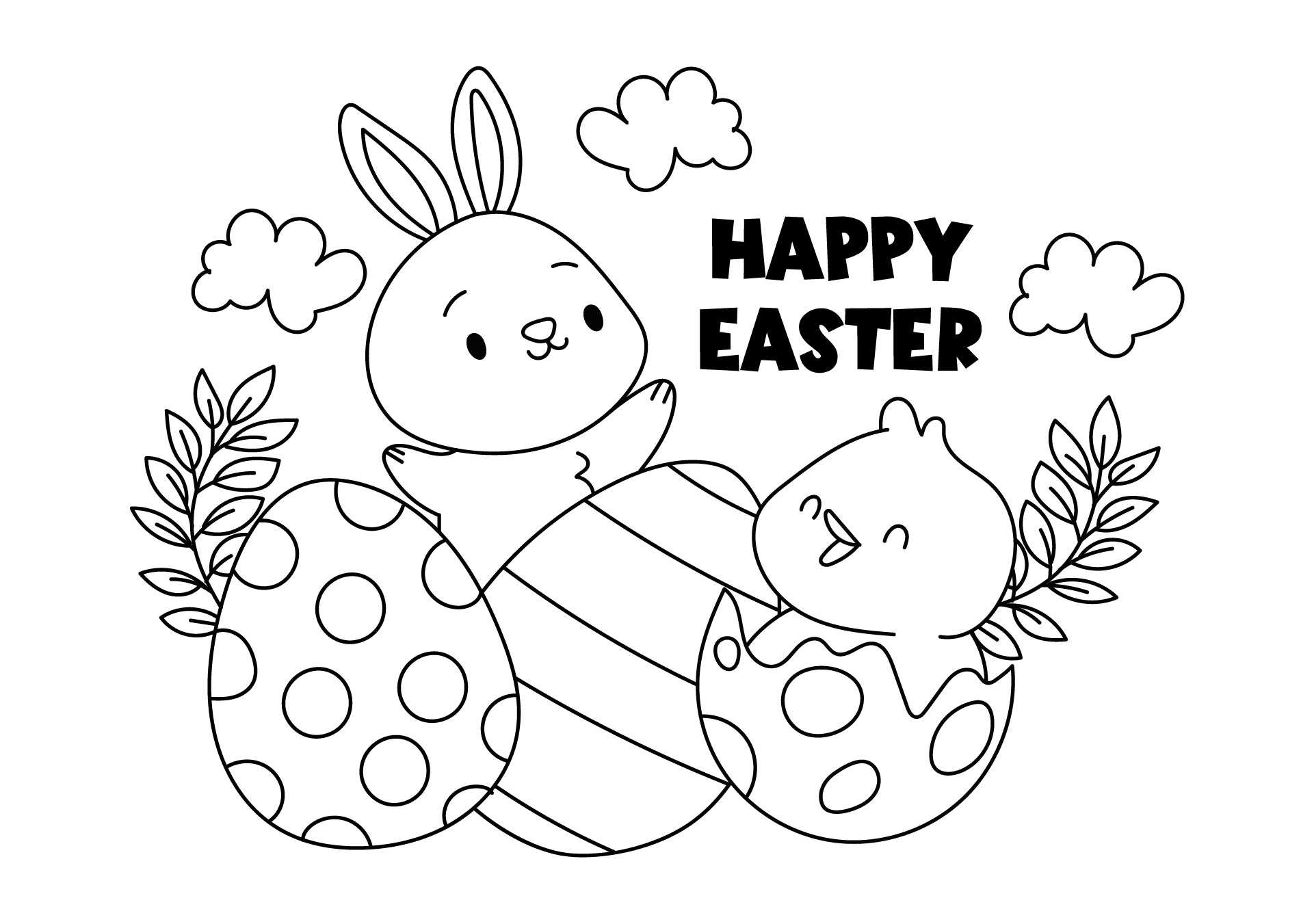 Printable Happy Easter