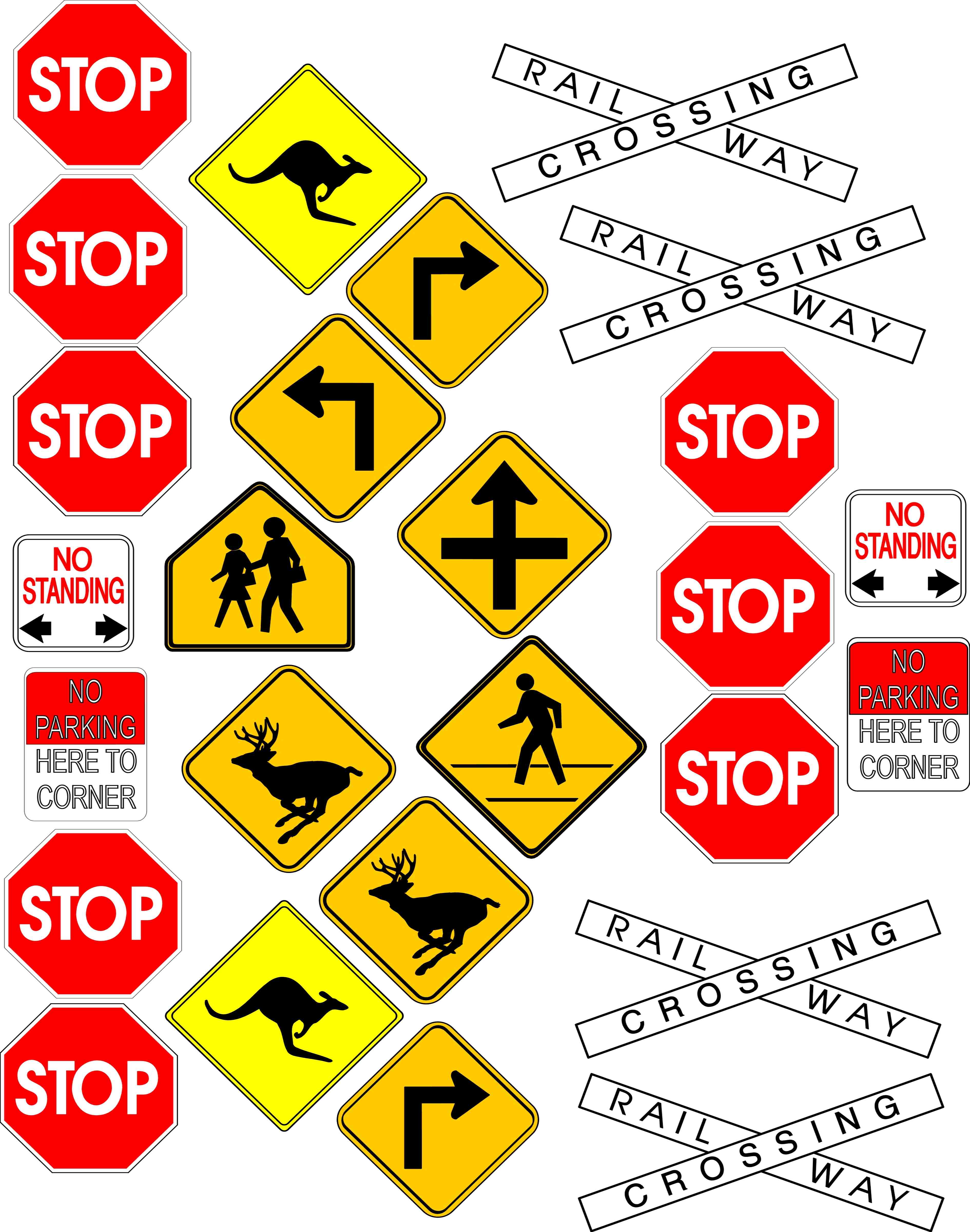 Street Sign Symbols