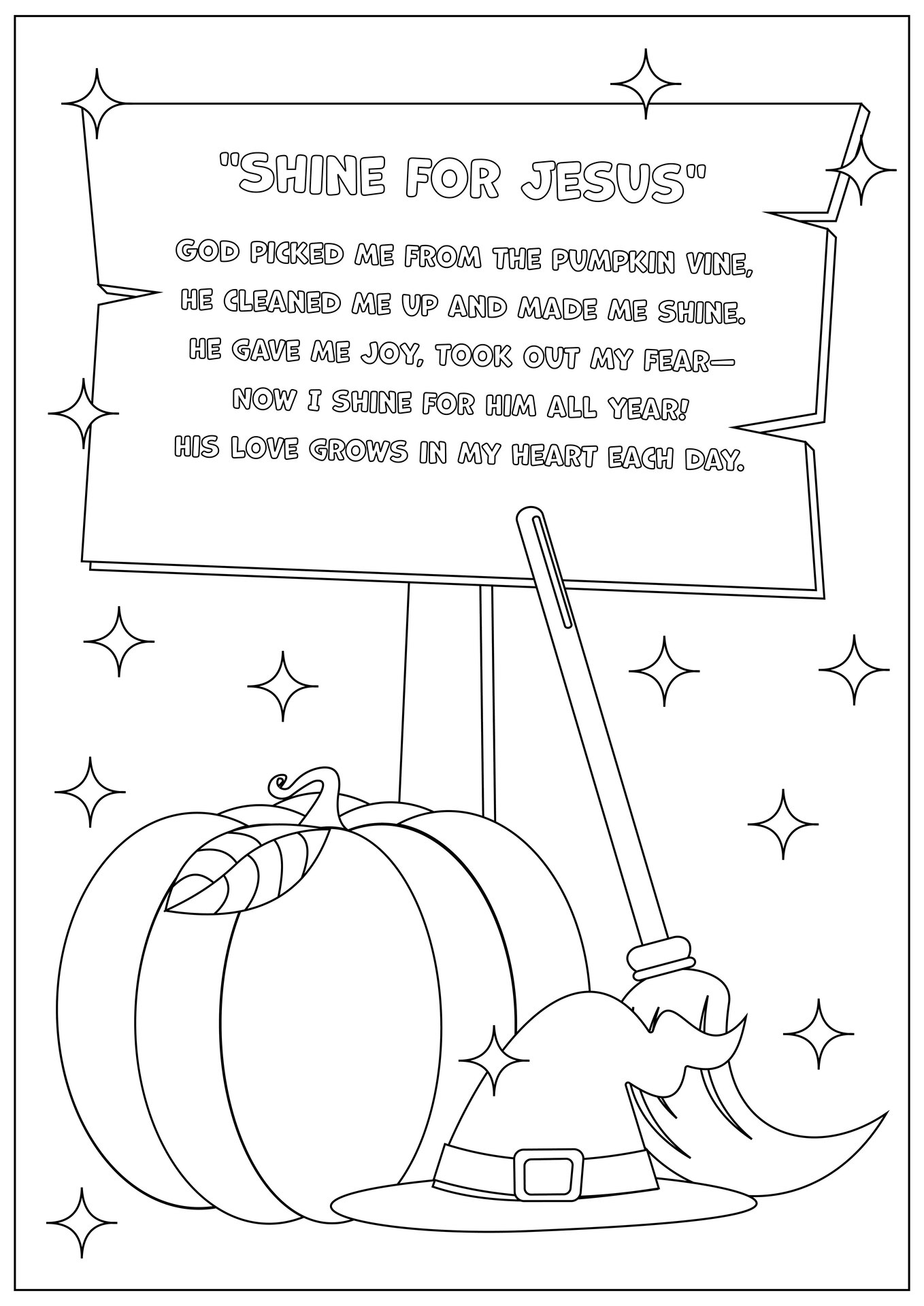 15 Best Christian Halloween Printables Printablee