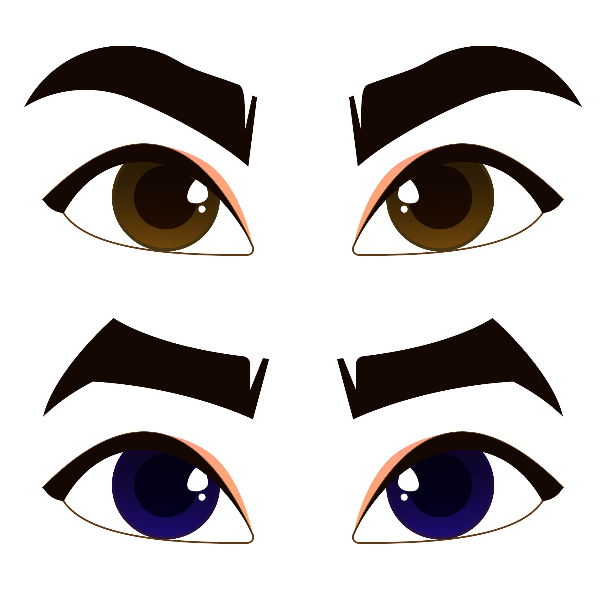 Printable Clip Art Eyes