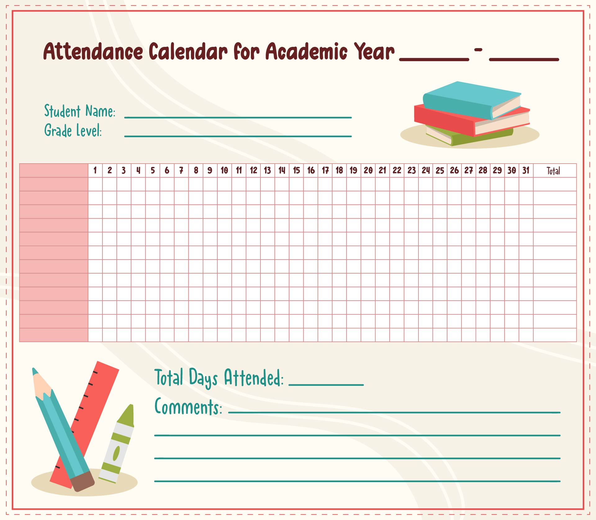 Free Printable Reading Record Keeping Forms For First Graders Printable Forms Free Online