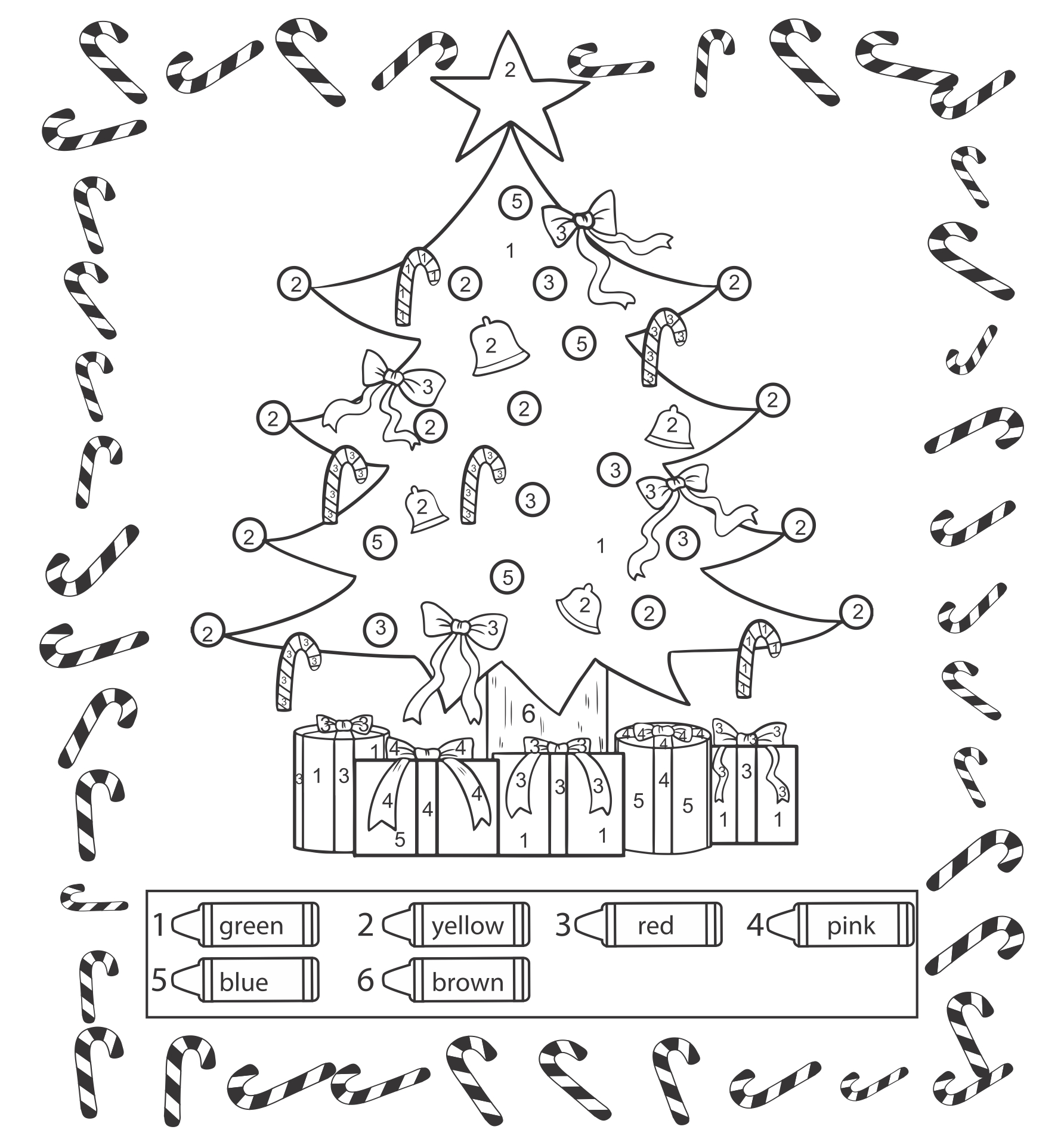 Christmas & Preschool Worksheets