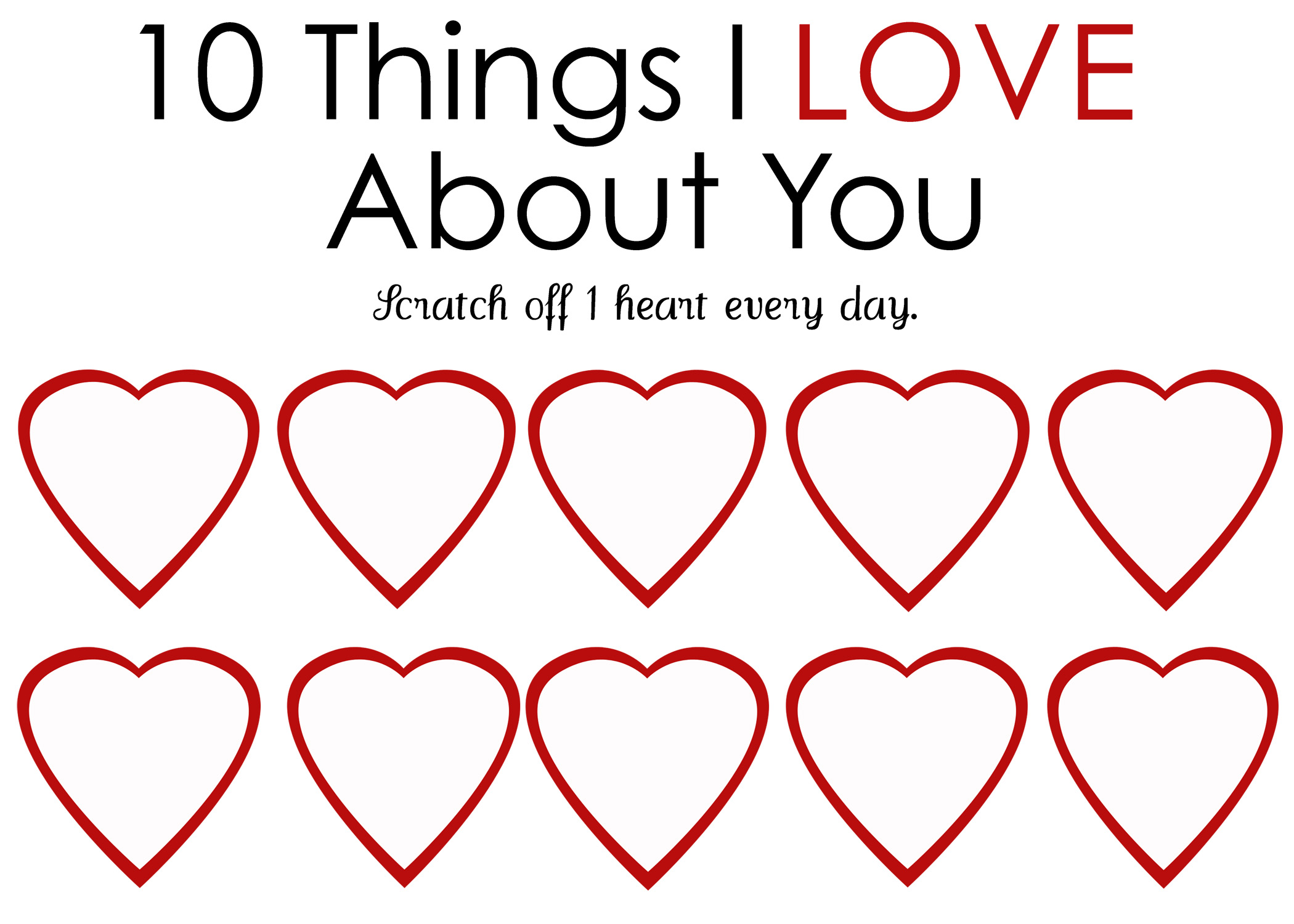 Valentine Cards For Husband 10 Free PDF Printables Printablee