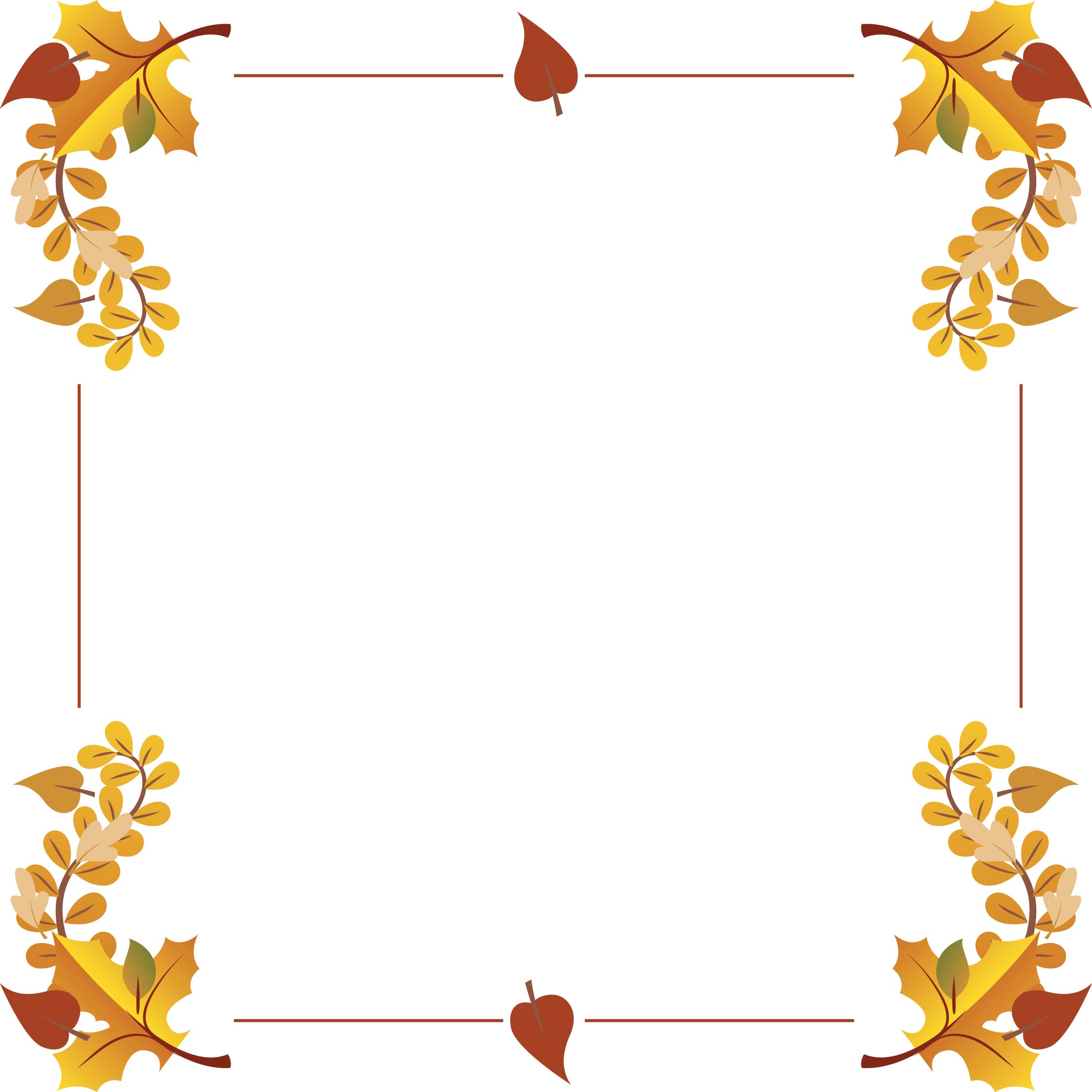 Printable Thanksgiving Border Printable World Holiday