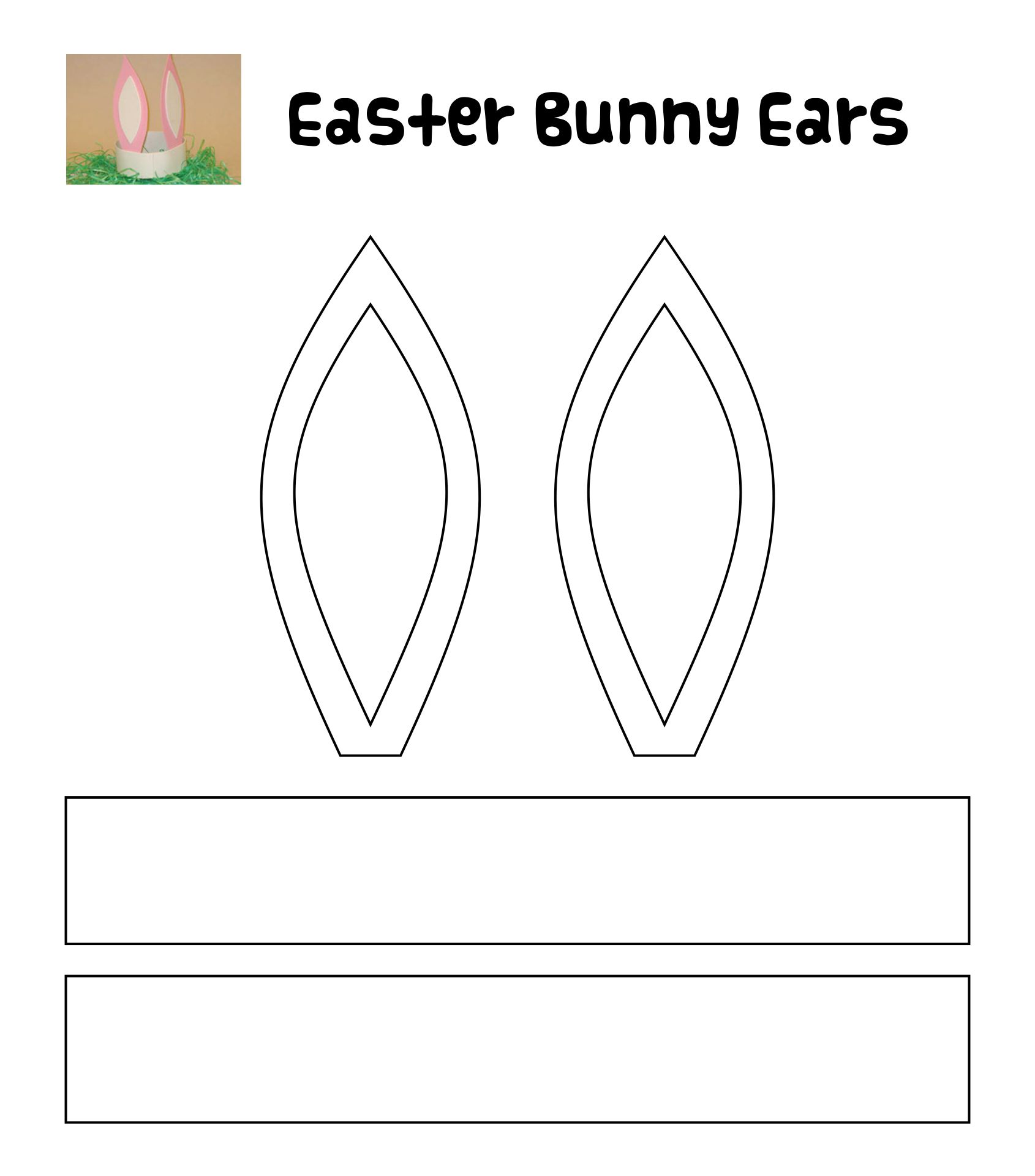 Printable Easter Craft Ideas