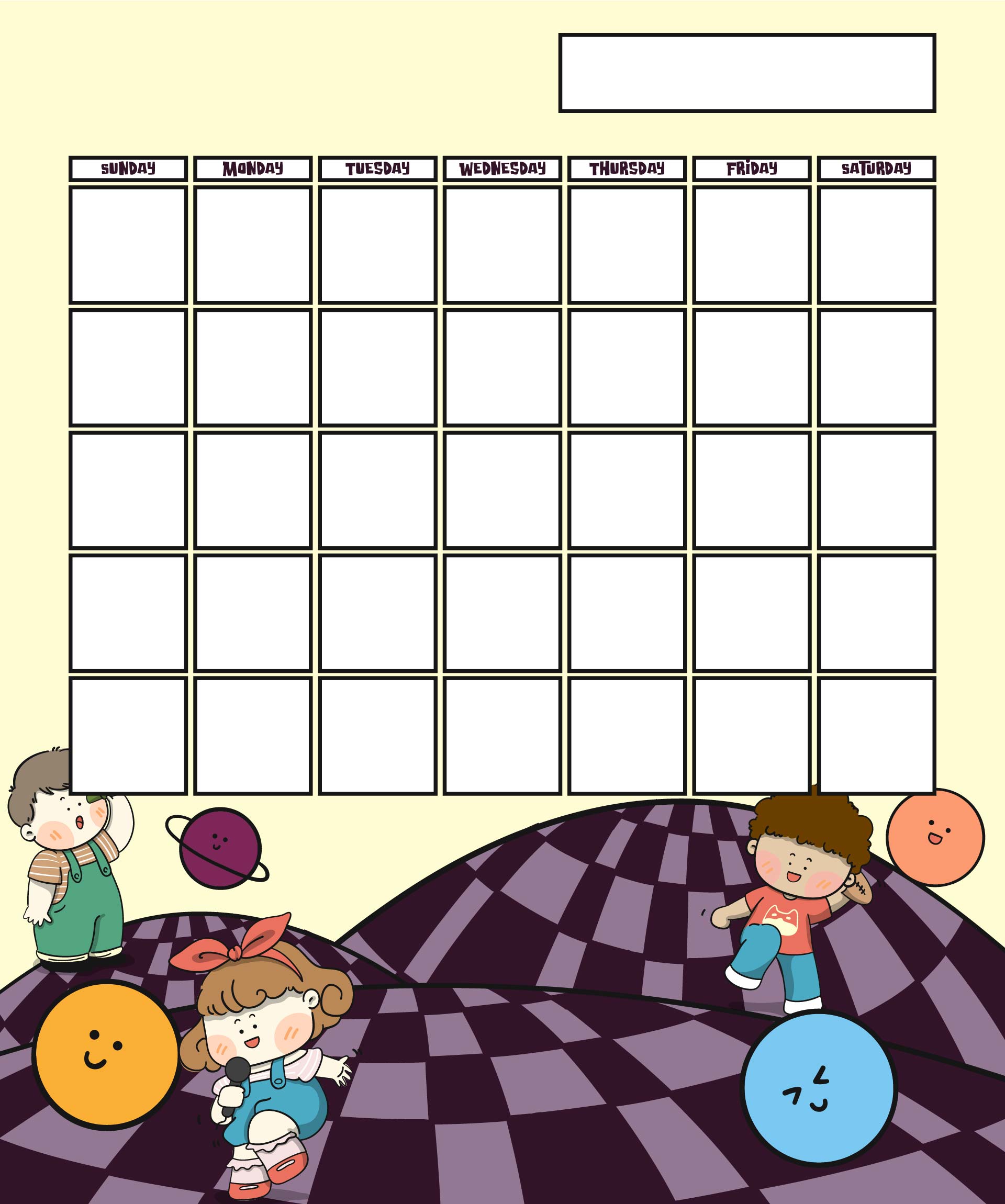 mini printable calendar pages