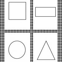 Printable Shape Flash Cards