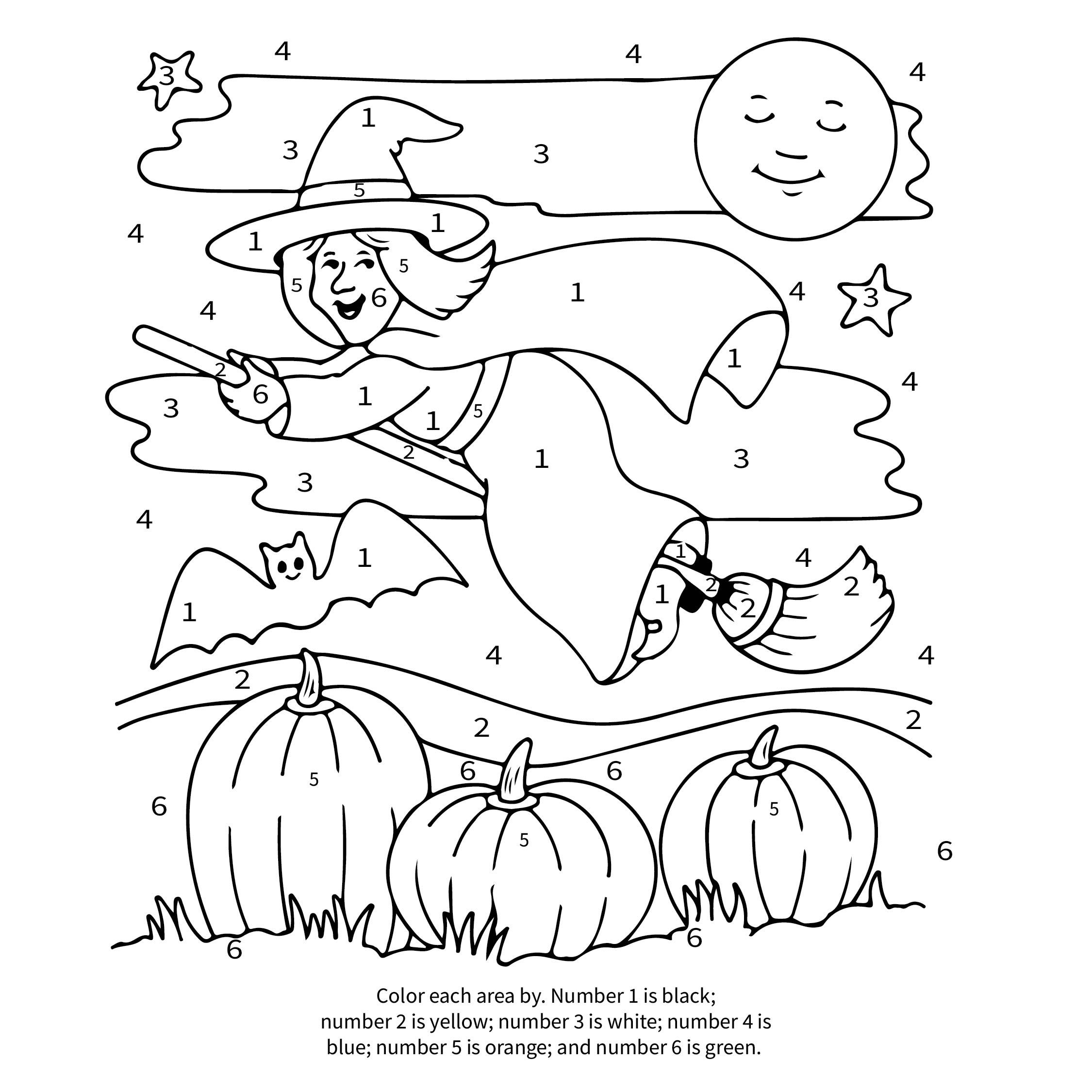 6 Best Images of Free Halloween Printables Coloring Activities - Free ...