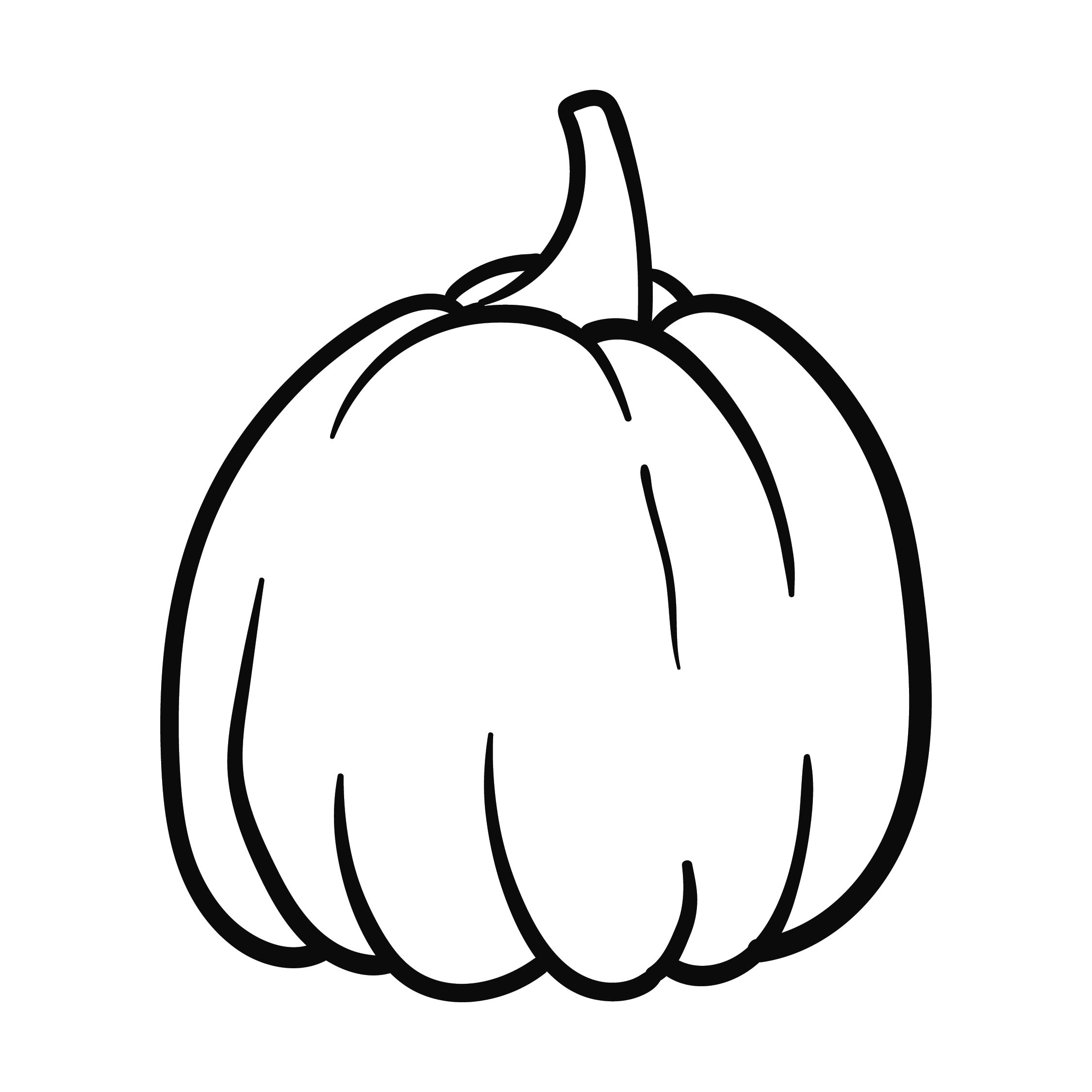 5 Best Images of Free Halloween Printable Pumpkins Outline - Pumpkin ...