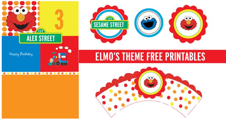 Elmo Birthday Printables Free