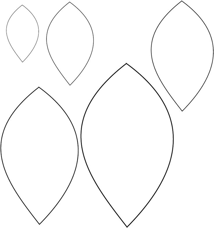 Leaf Pattern Printable Template
