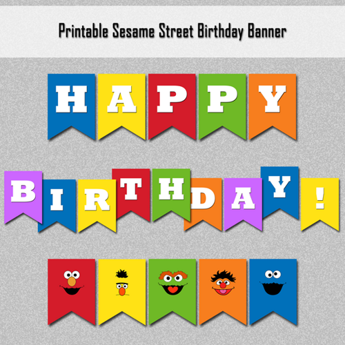 Sesame Street Happy Birthday