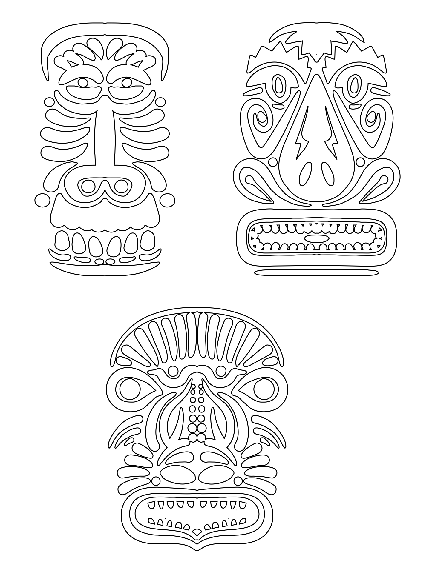 Totem Pole Templates 10 Free PDF Printables Printablee