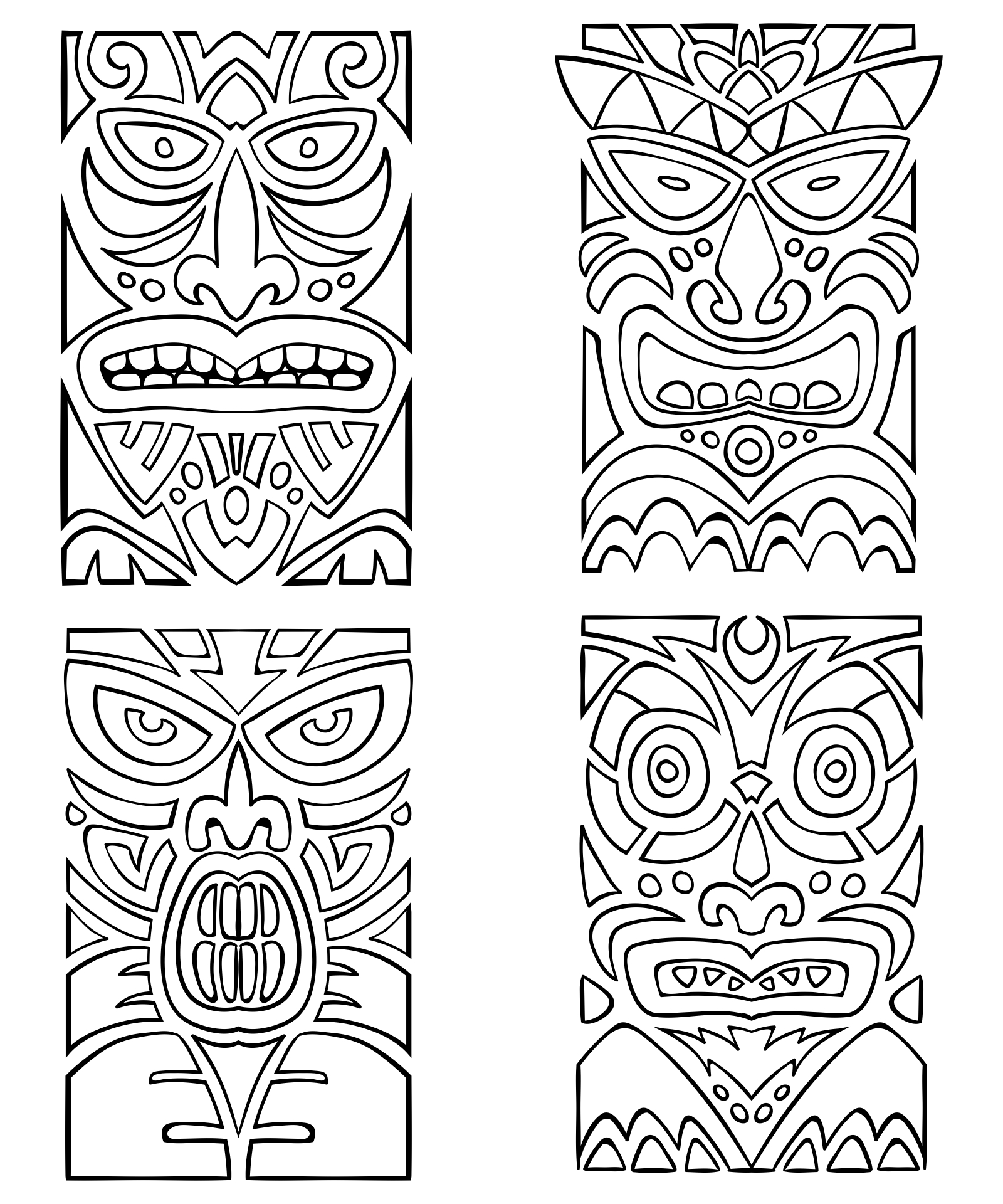 10 Best Printable Totem Pole Templates